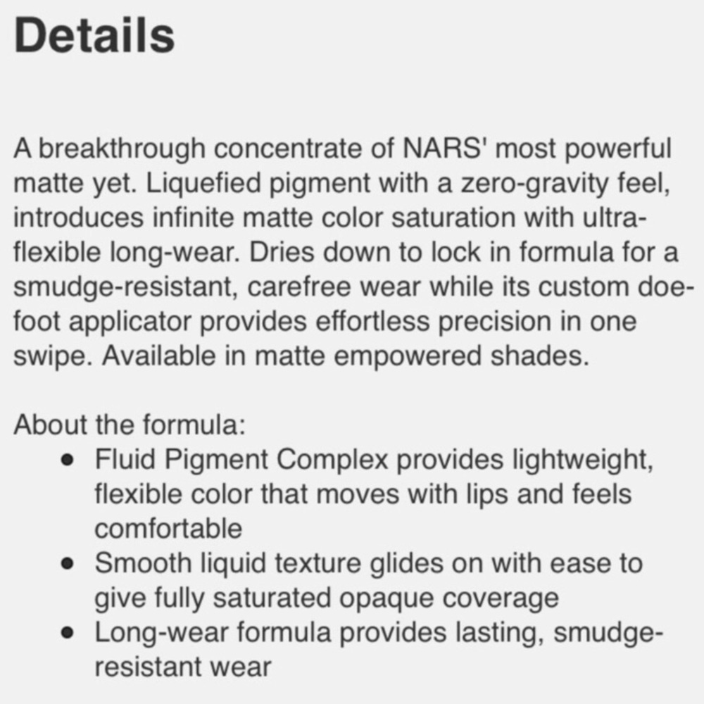NARS Powermatte Lip Pigment London Calling - Picture 13 of 13